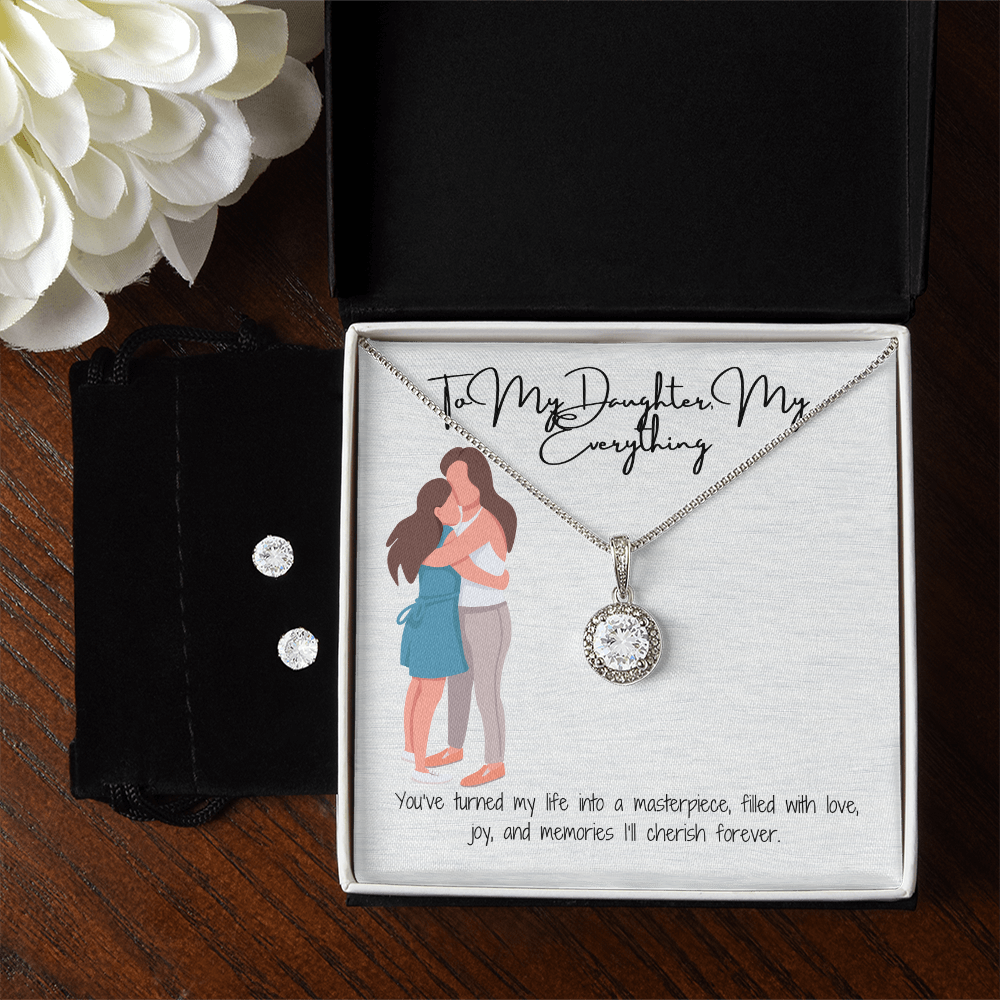 Faith & Beauty Eternal Hope Necklace & Earring Set
