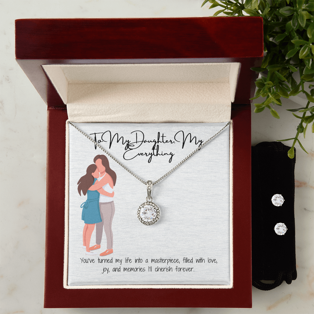 Faith & Beauty Eternal Hope Necklace & Earring Set