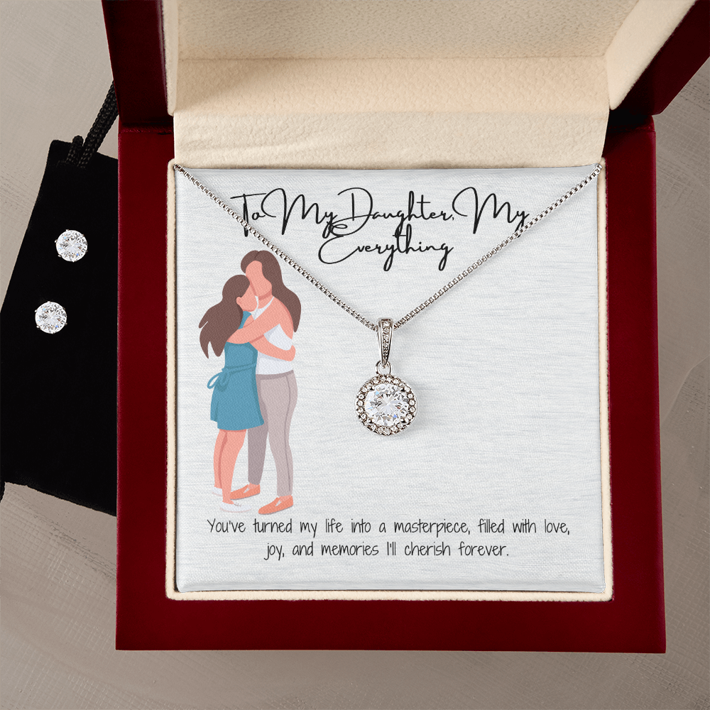 Faith & Beauty Eternal Hope Necklace & Earring Set