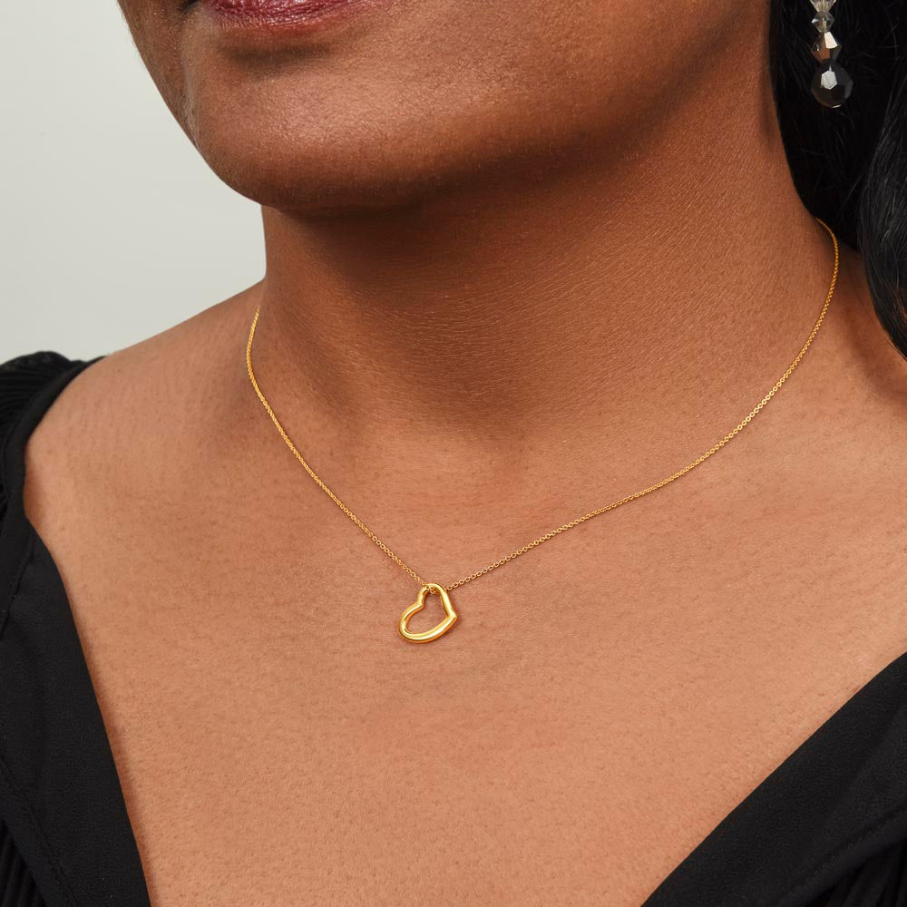 Minimal Heart Necklace – Everyday Elegance