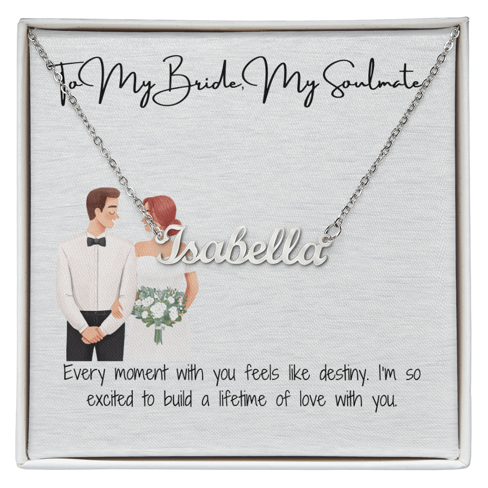 Bride to be necklace