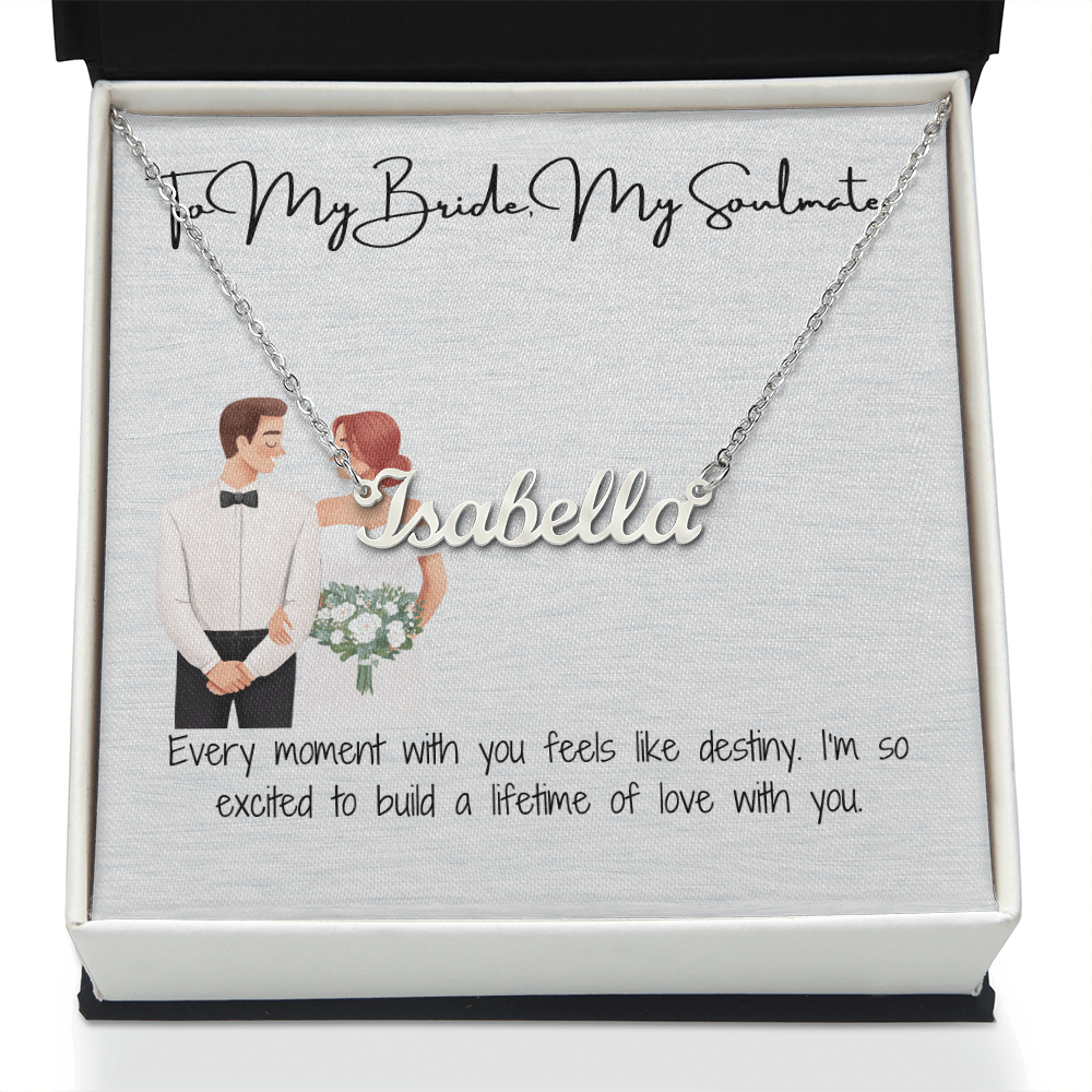 Bride to be necklace