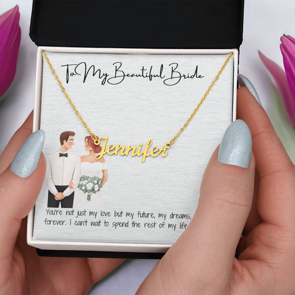 Beautiful bride pendant
