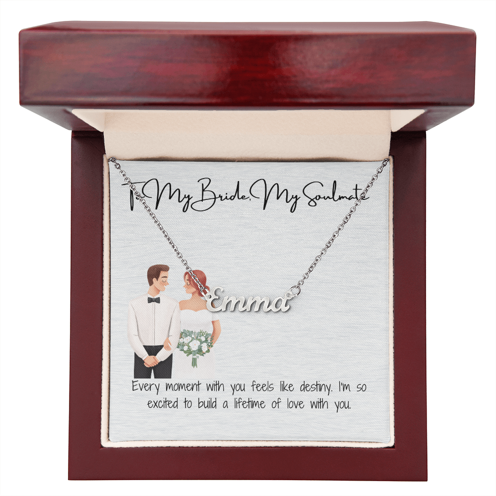 Bride to be necklace