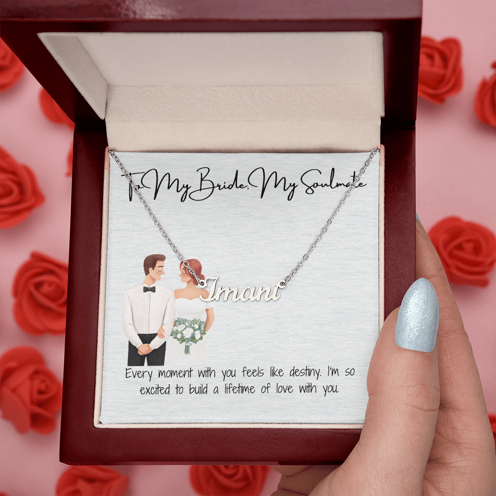 Bride to be necklace