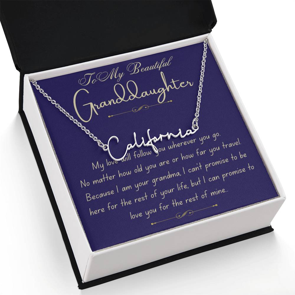 For My Sweet Granddaughter – Always & Forever