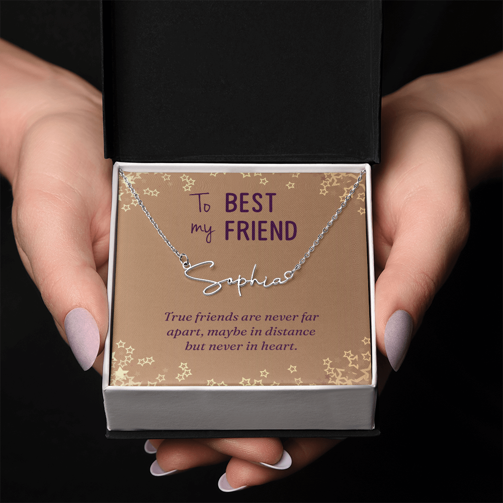 To My Best Friend – Endless Love Necklace