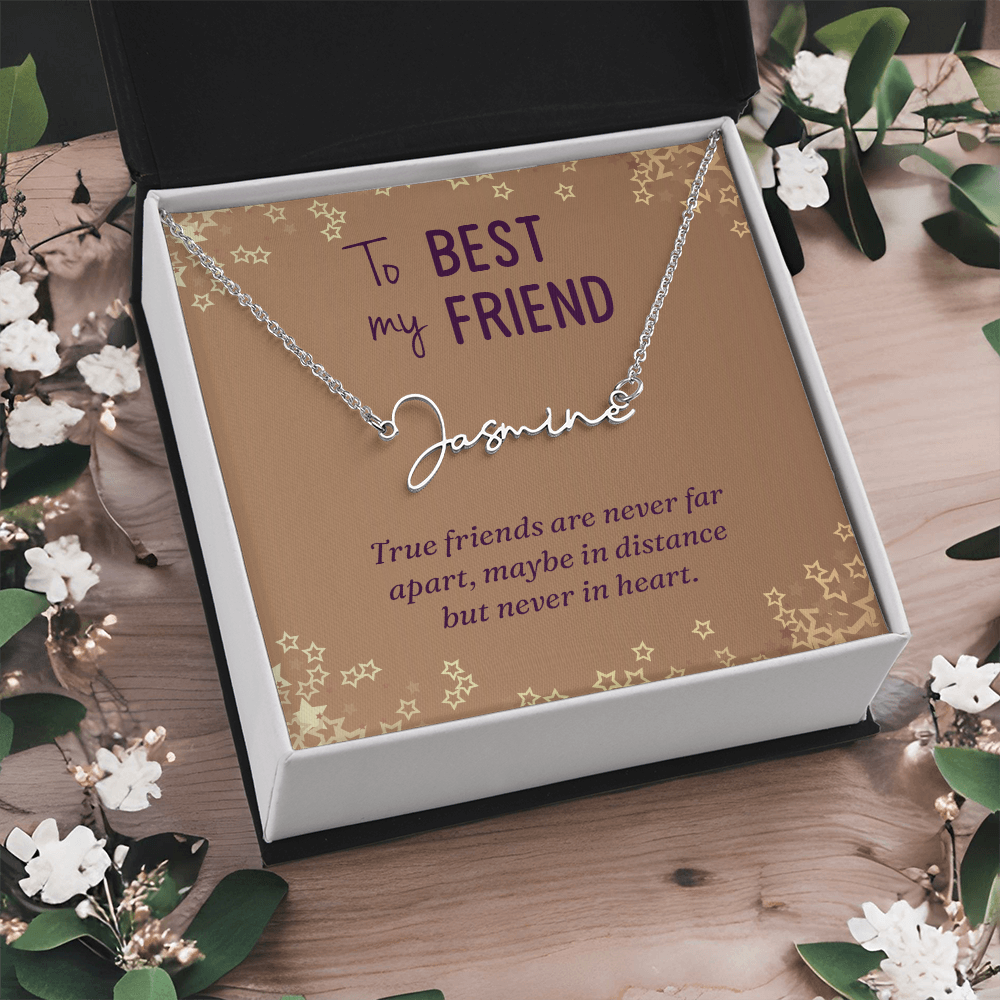 To My Best Friend – Endless Love Necklace