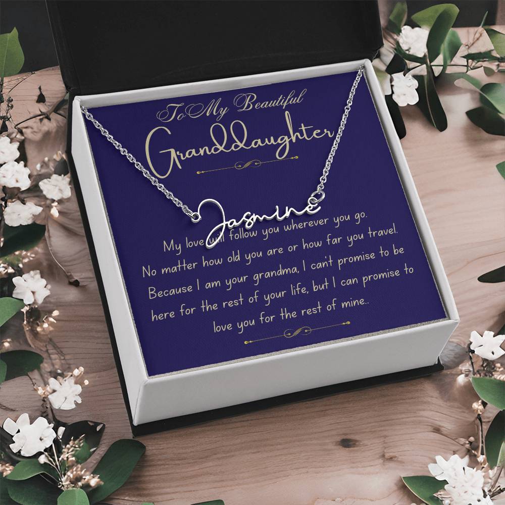 For My Sweet Granddaughter – Always & Forever