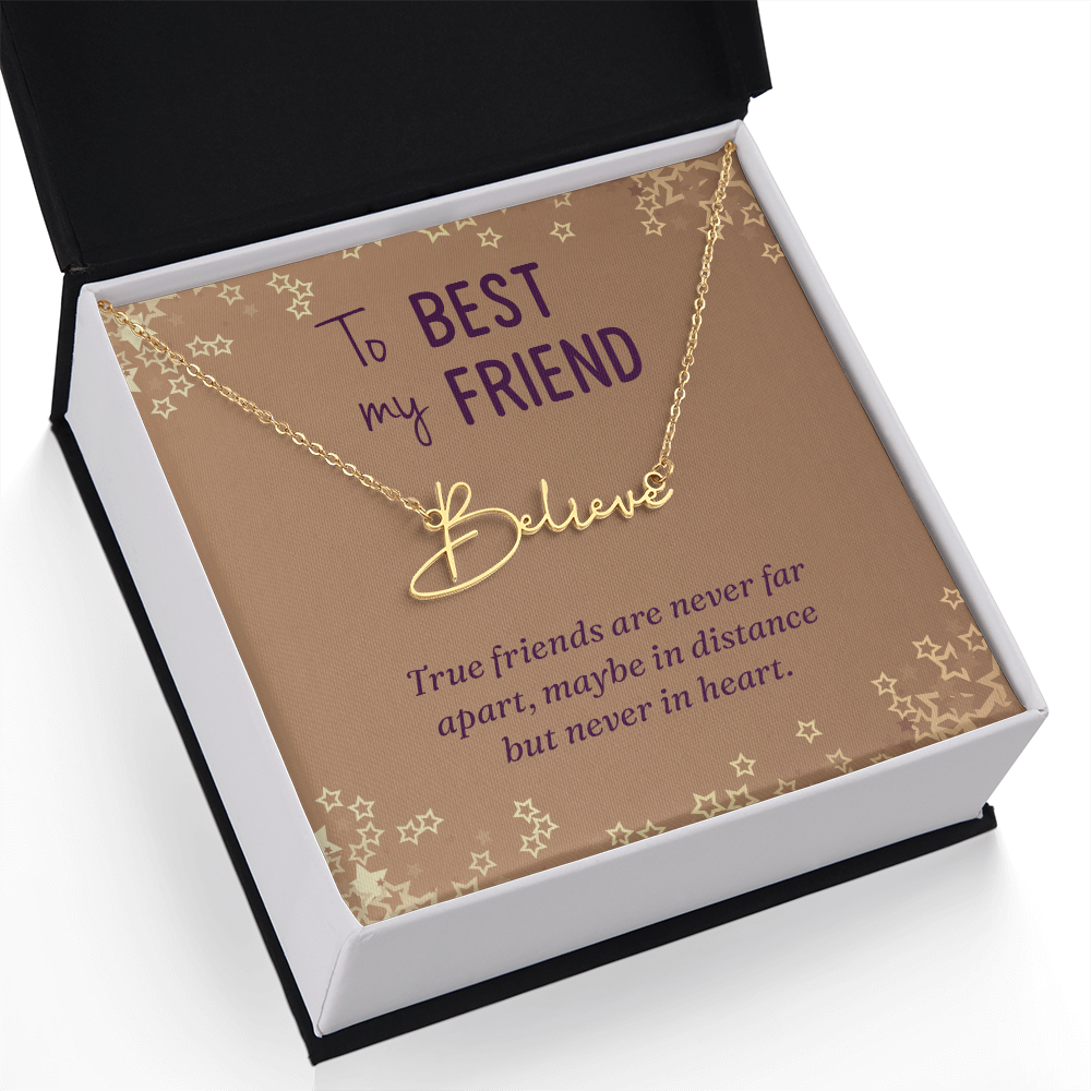 To My Best Friend – Endless Love Necklace