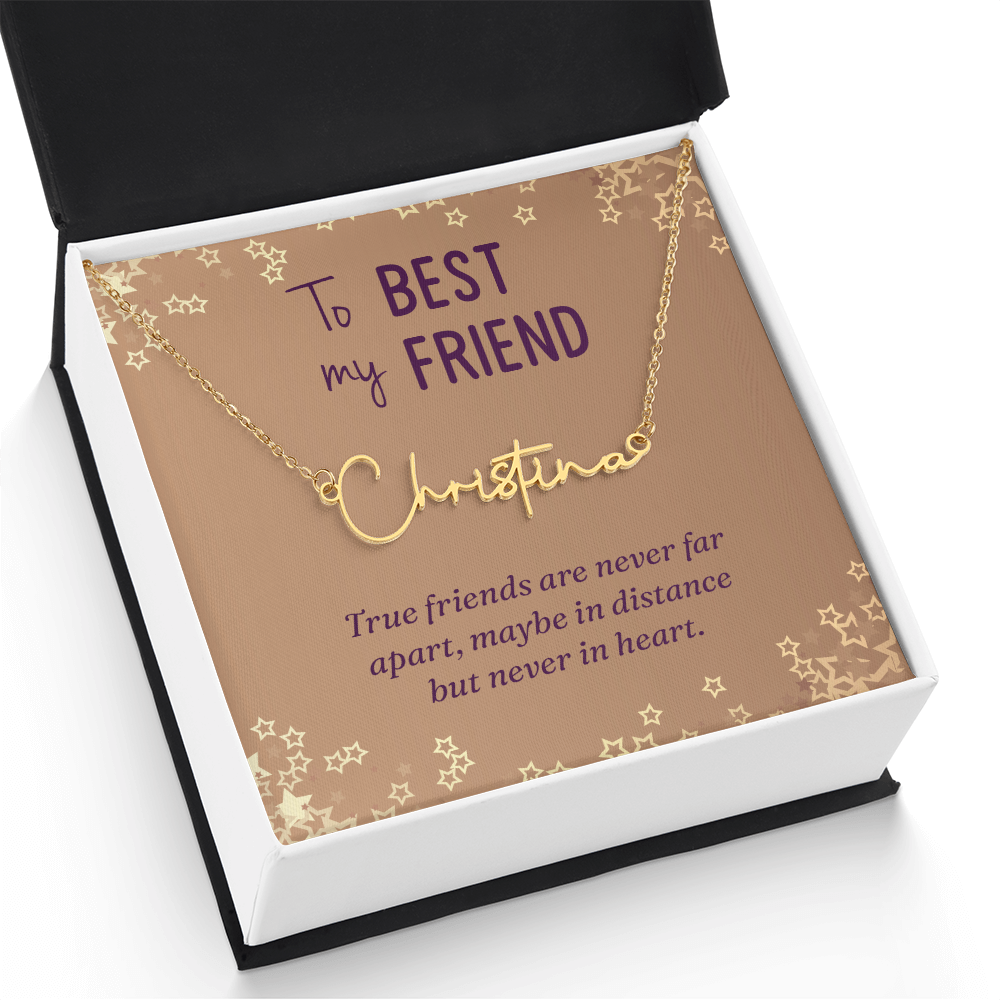 To My Best Friend – Endless Love Necklace