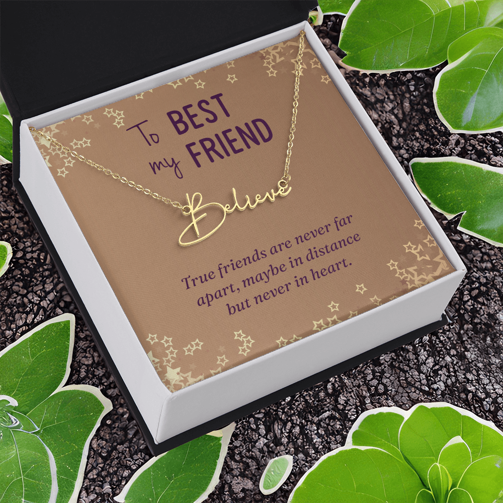 To My Best Friend – Endless Love Necklace