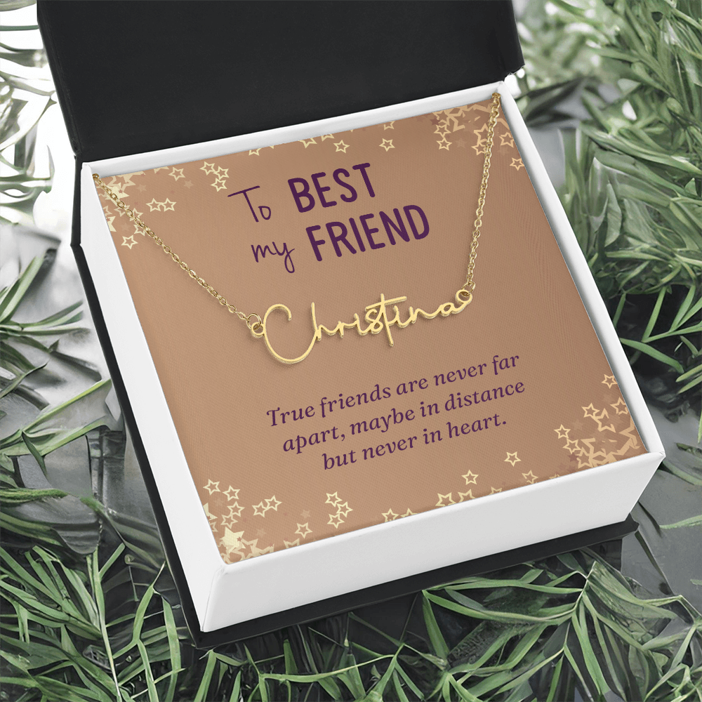To My Best Friend – Endless Love Necklace