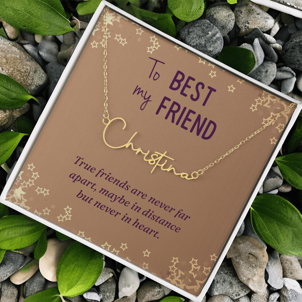 To My Best Friend – Endless Love Necklace