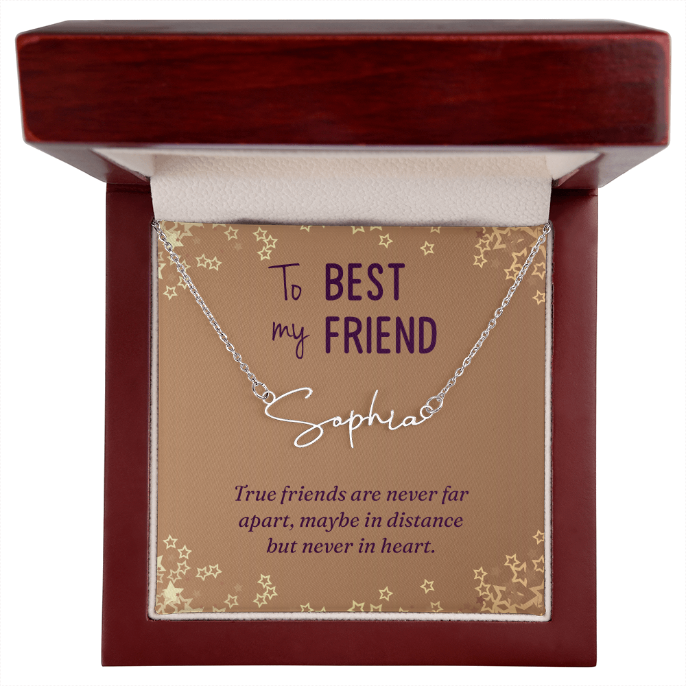 To My Best Friend – Endless Love Necklace
