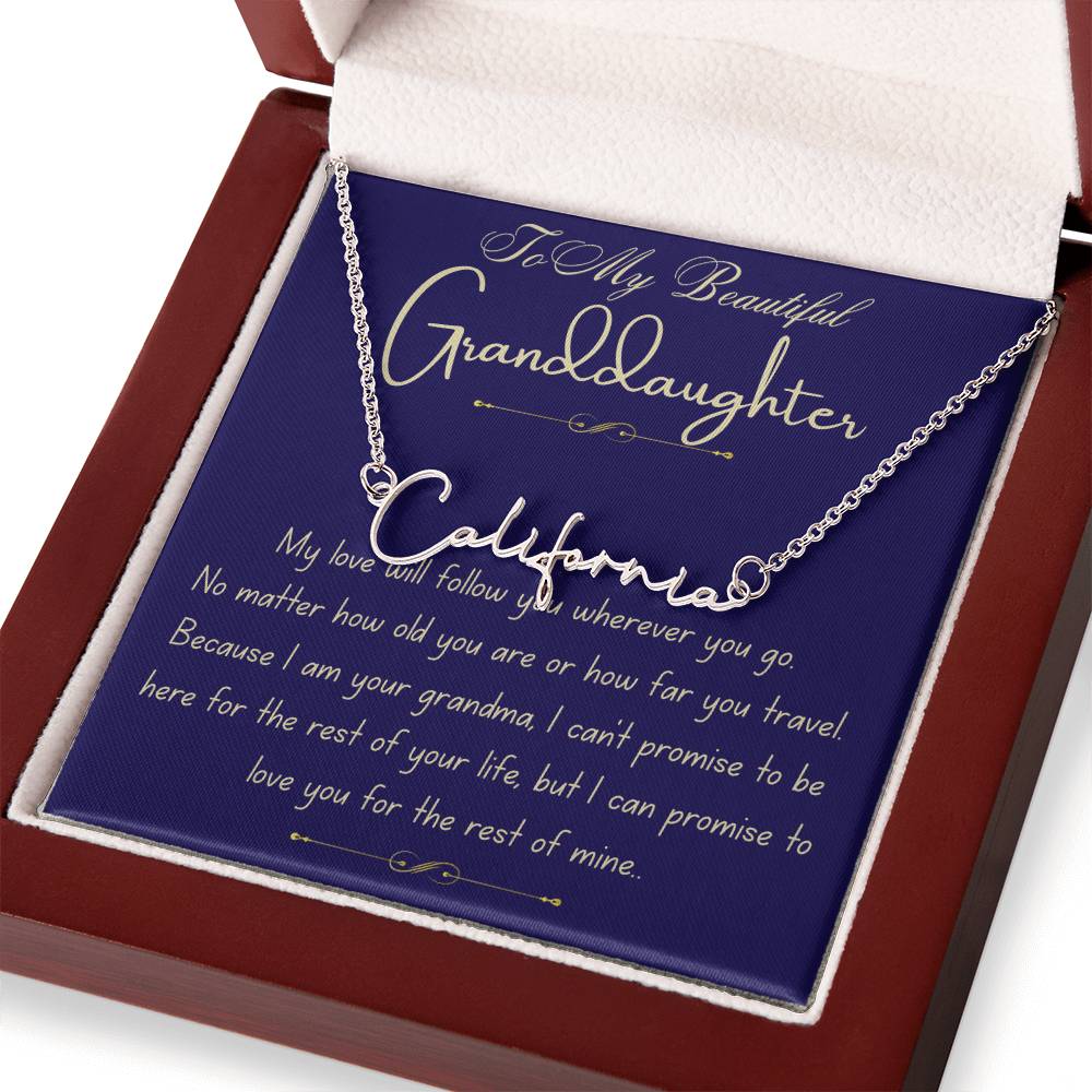 For My Sweet Granddaughter – Always & Forever