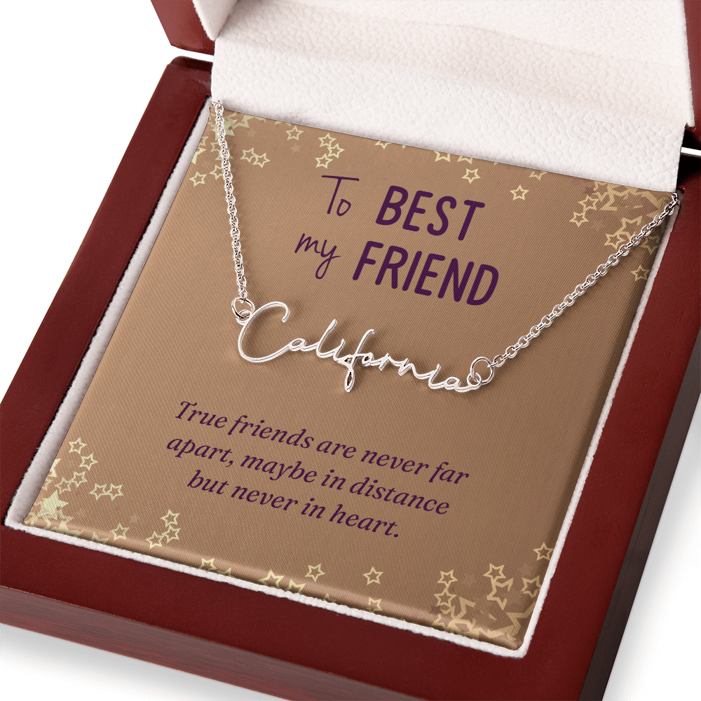 To My Best Friend – Endless Love Necklace