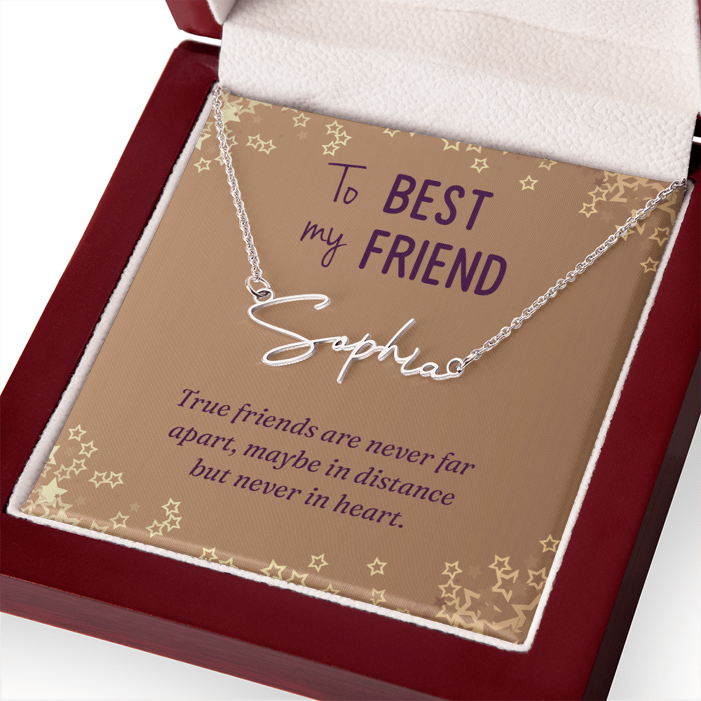 To My Best Friend – Endless Love Necklace