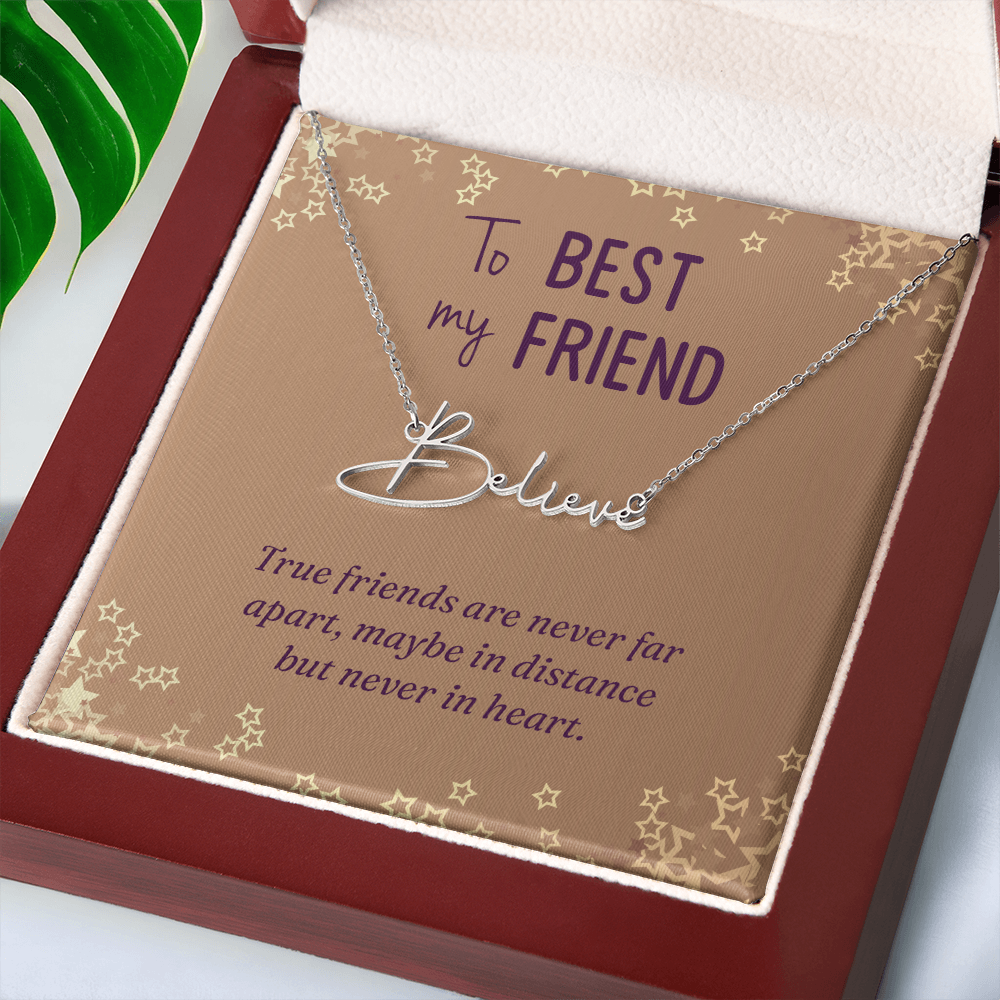 To My Best Friend – Endless Love Necklace