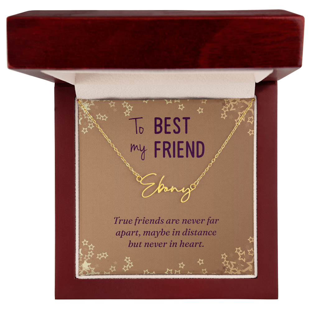 To My Best Friend – Endless Love Necklace