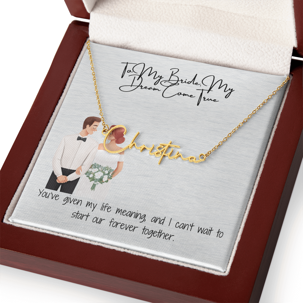 The Bridal Dream Necklace