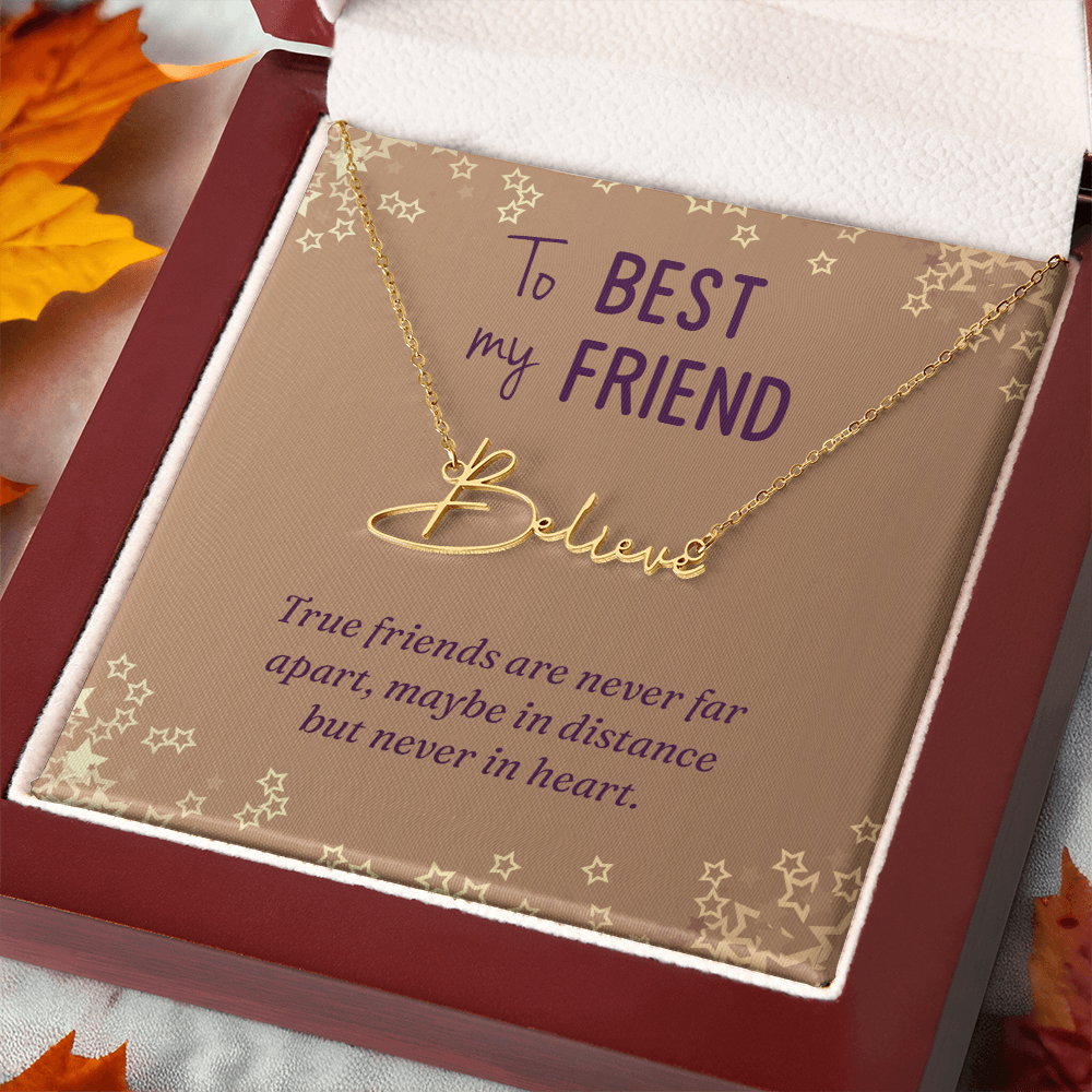 To My Best Friend – Endless Love Necklace