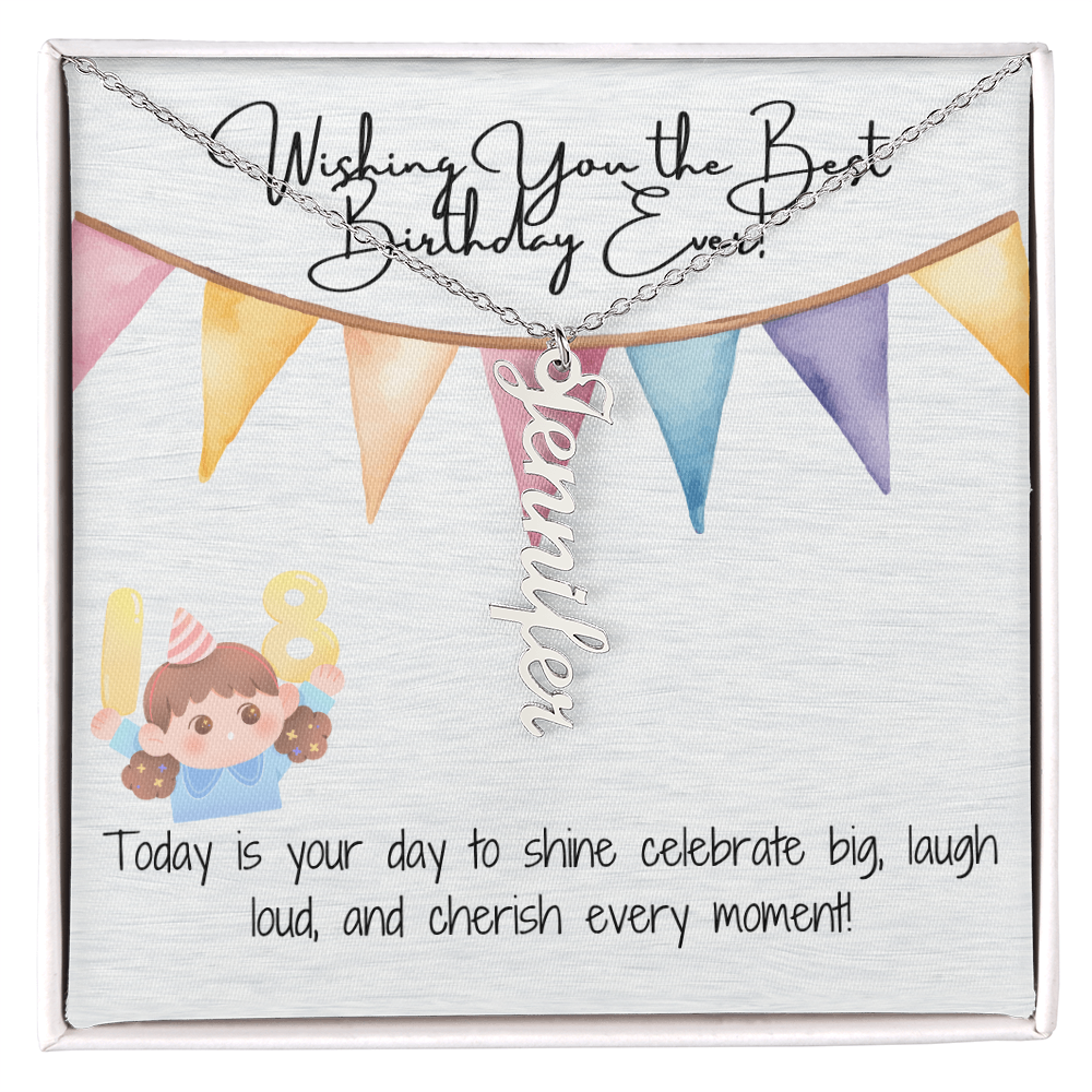 Birthday Cheers Necklace