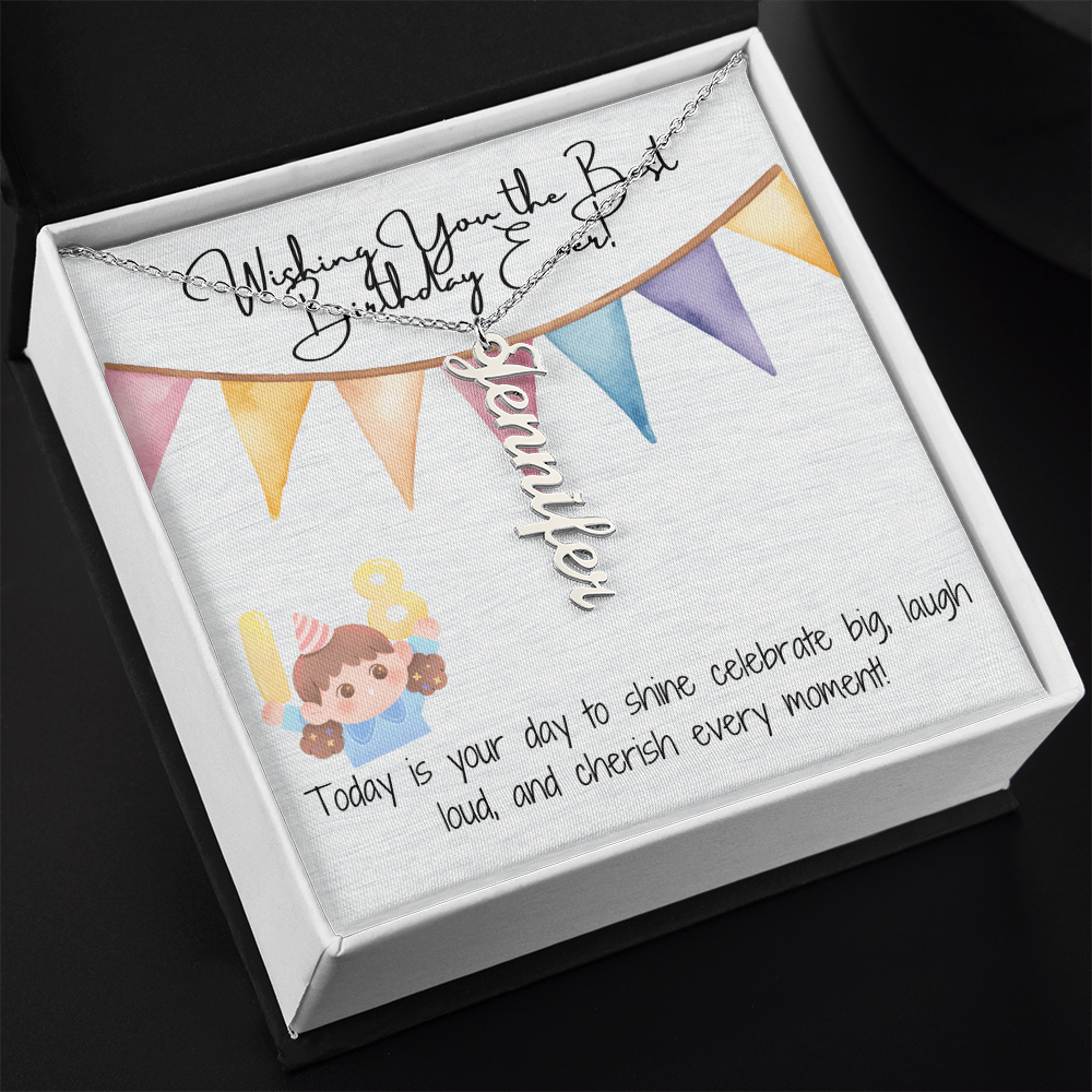Birthday Cheers Necklace