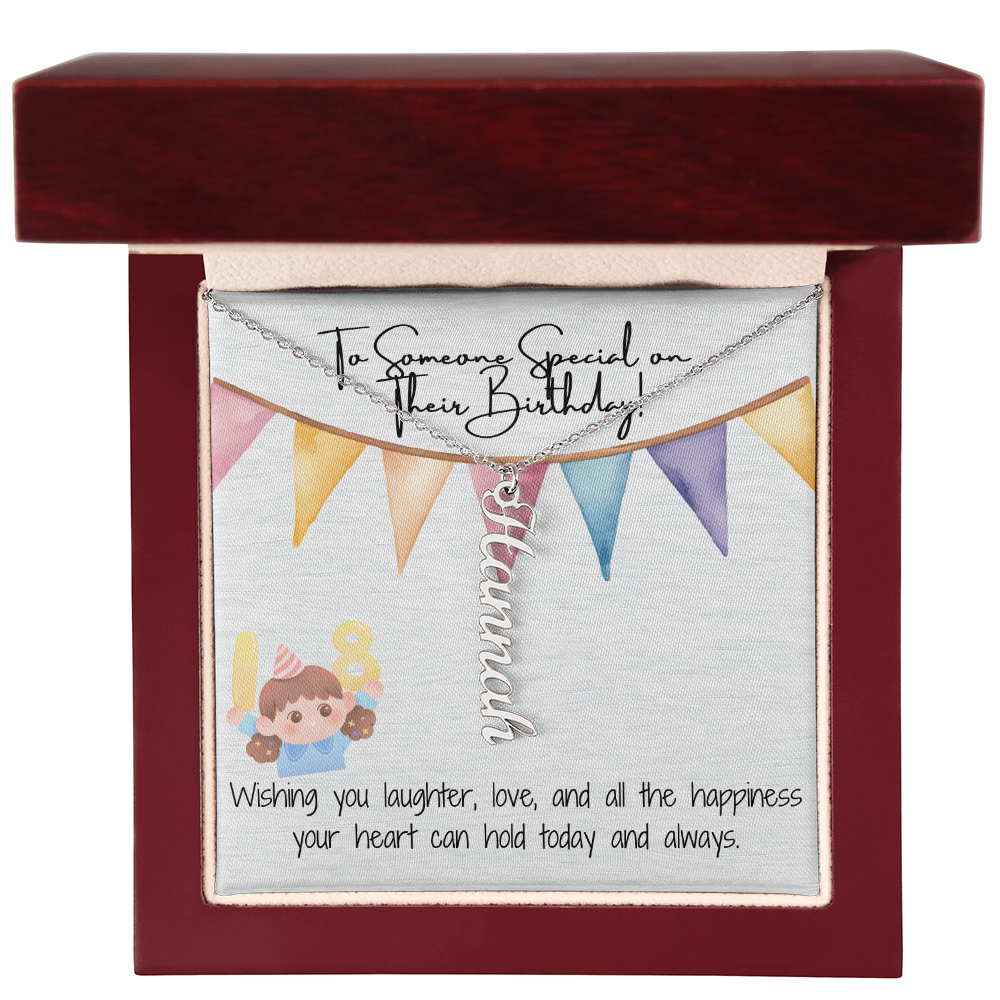 Happiness Wrapped in a Necklace