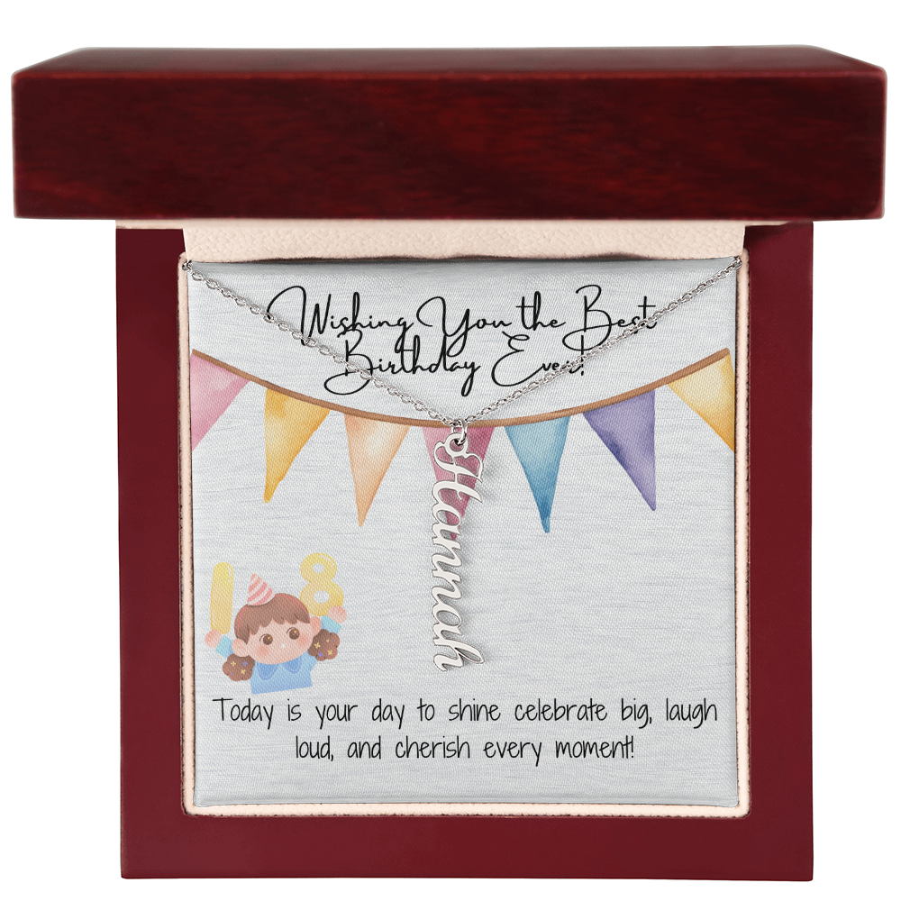 Birthday Cheers Necklace
