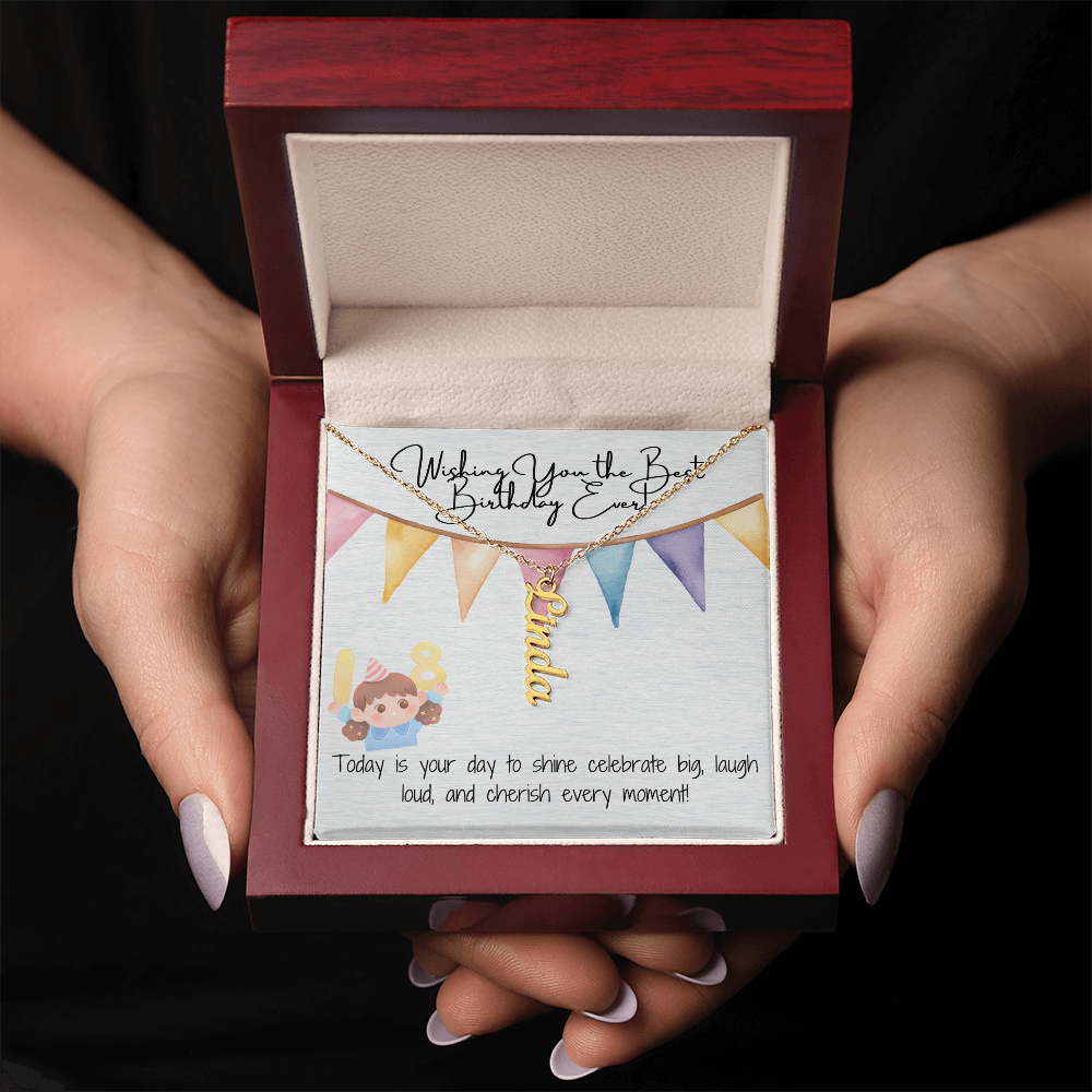 Birthday Cheers Necklace
