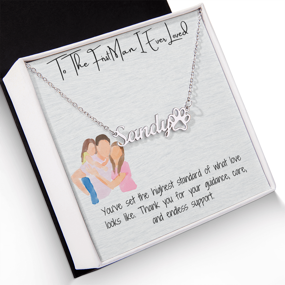 Dad's love pendant