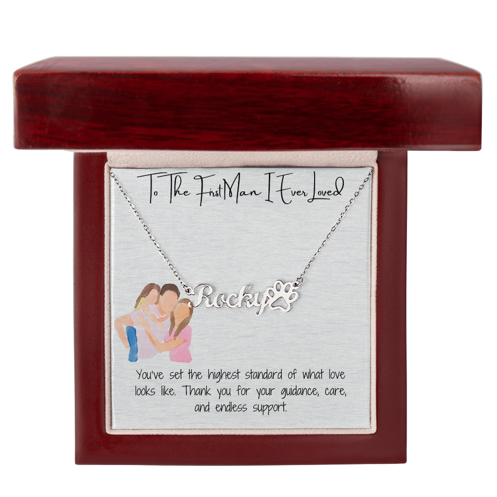 Dad's love pendant