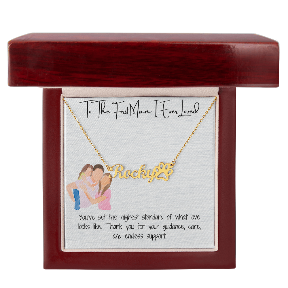 Dad's love pendant