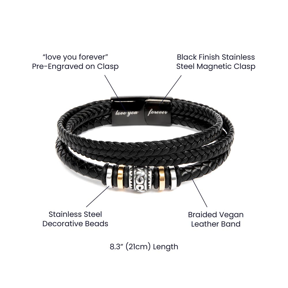 A Promise of Everlasting Love Love You Forever Bracelet