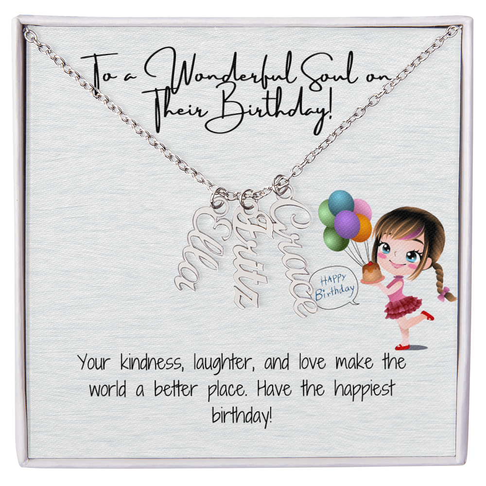 Birthday Happiness Necklace