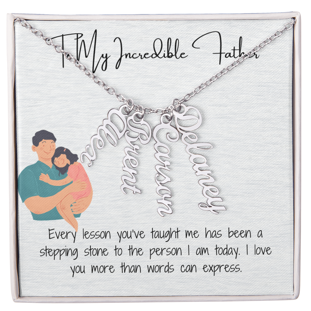 Dad's Light of Love Necklace