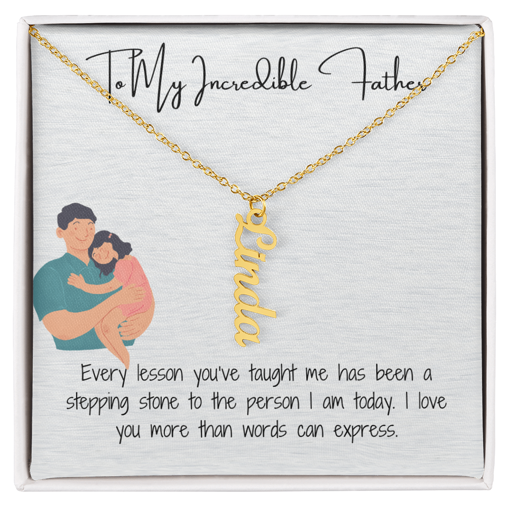 Dad's Light of Love Necklace