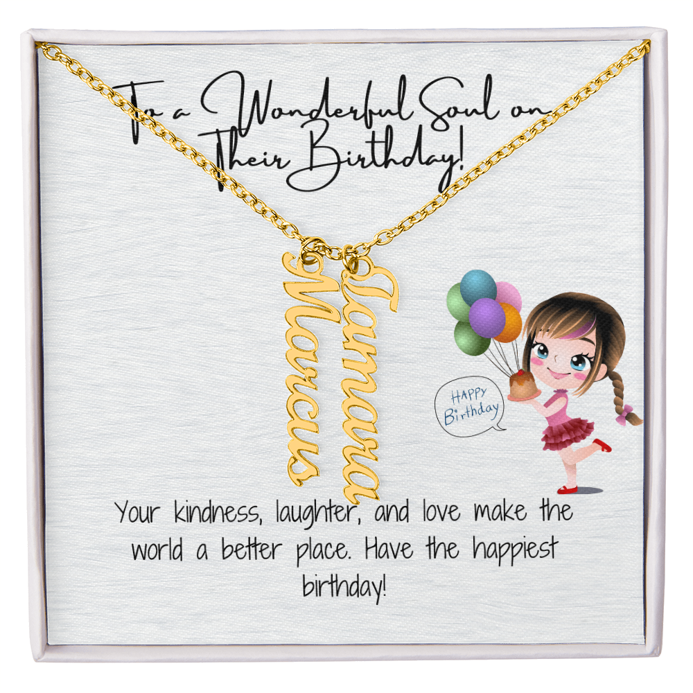 Birthday Happiness Necklace