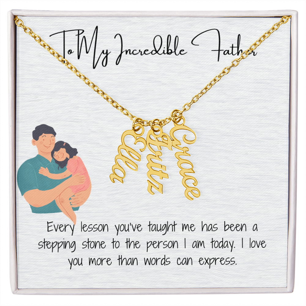 Dad's Light of Love Necklace