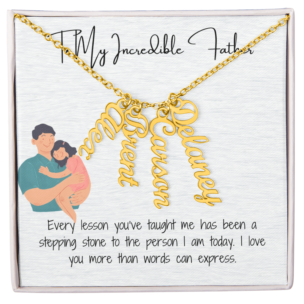 Dad's Light of Love Necklace