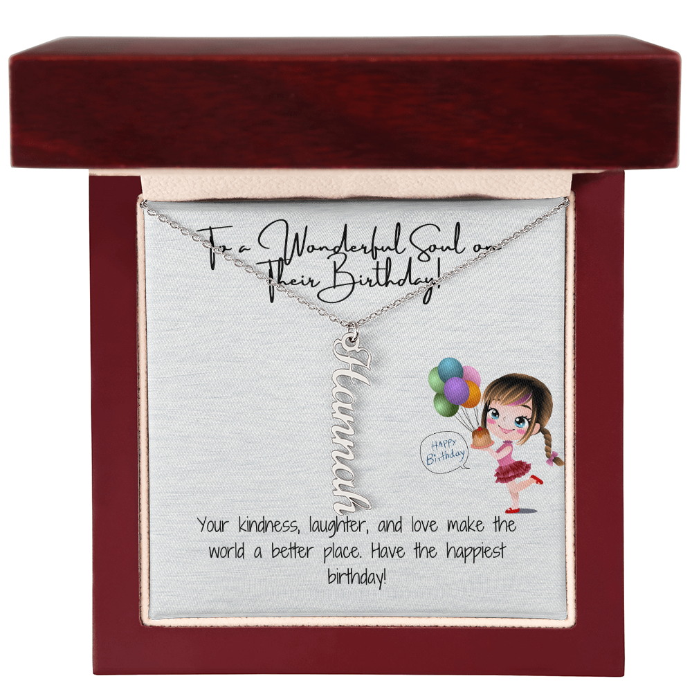 Birthday Happiness Necklace