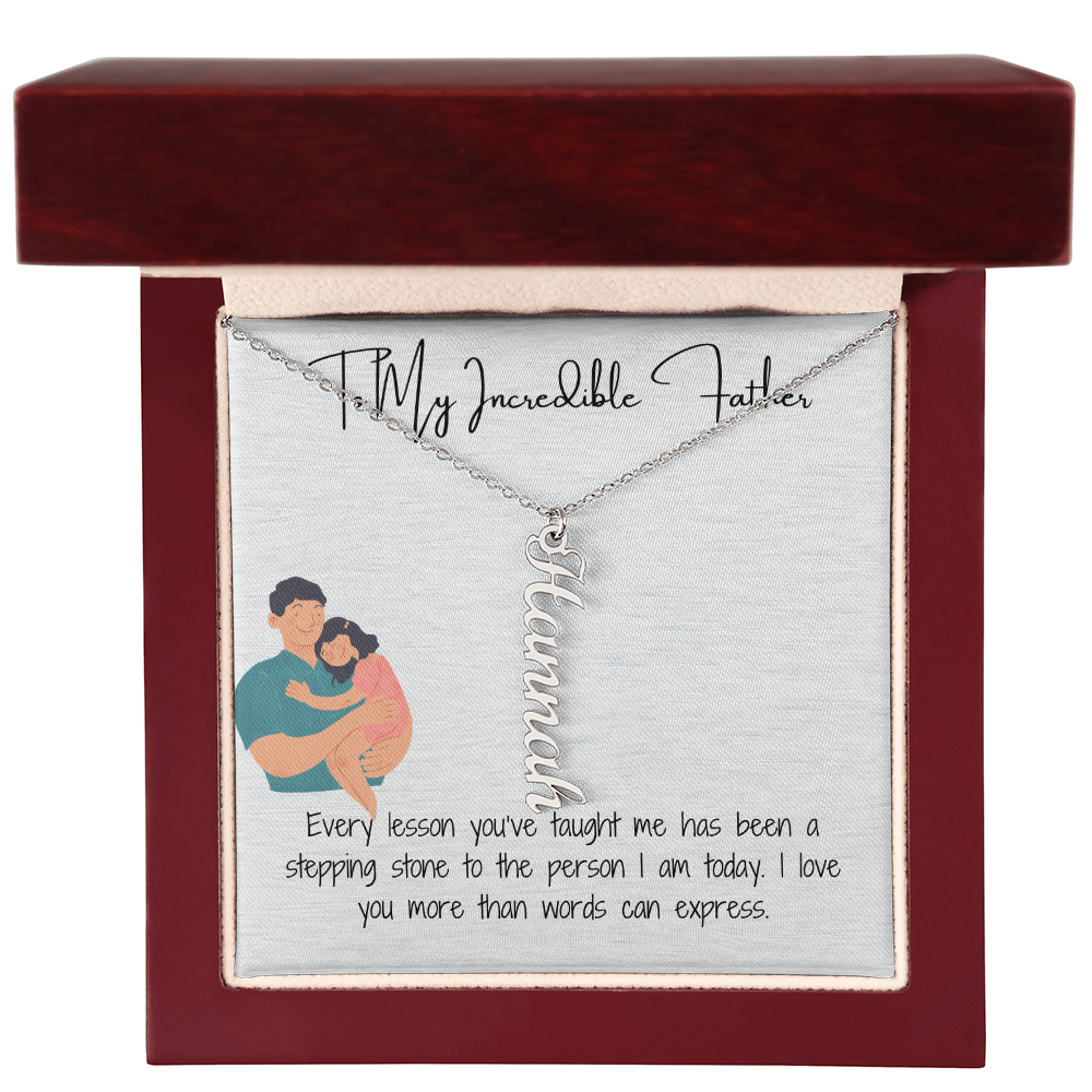 Dad's Light of Love Necklace