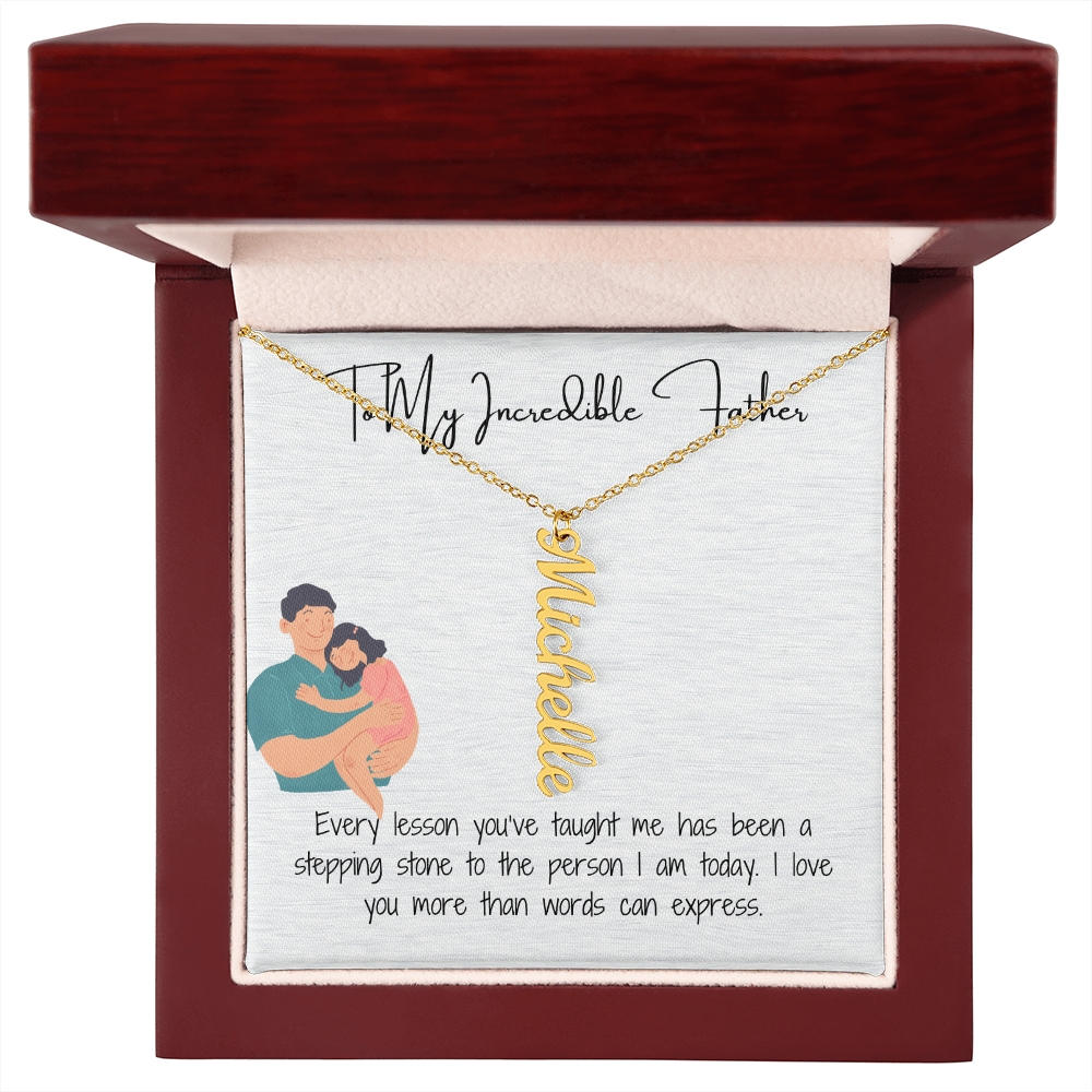 Dad's Light of Love Necklace