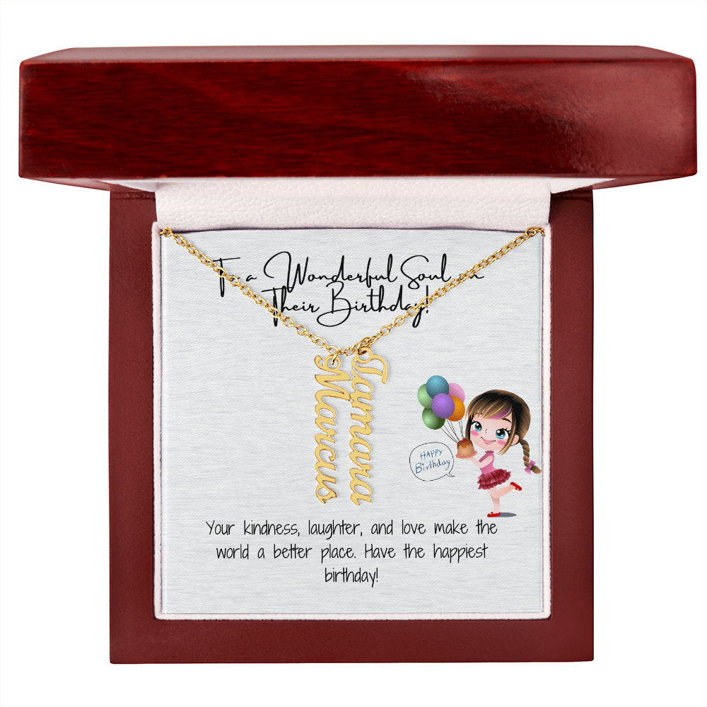 Birthday Happiness Necklace