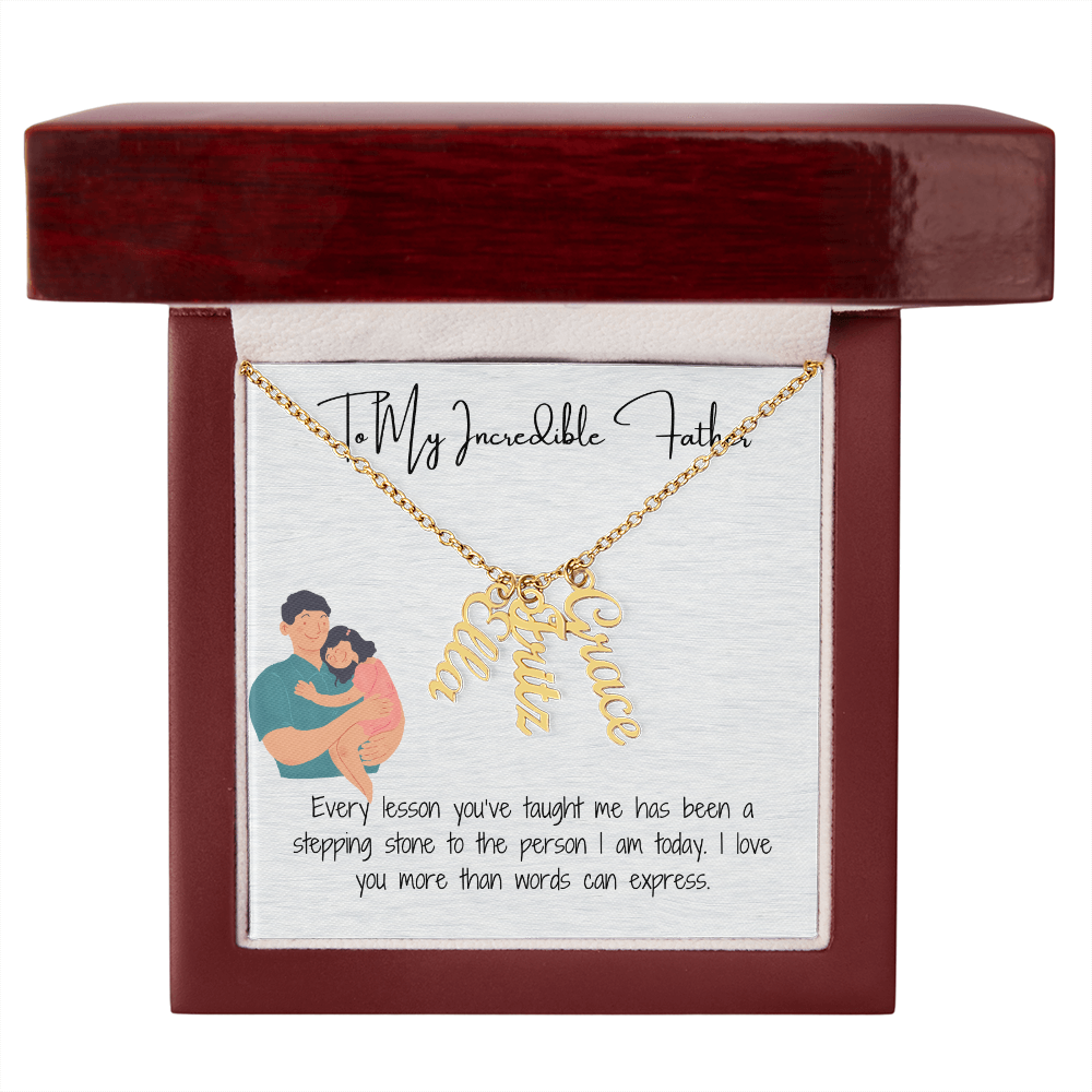 Dad's Light of Love Necklace