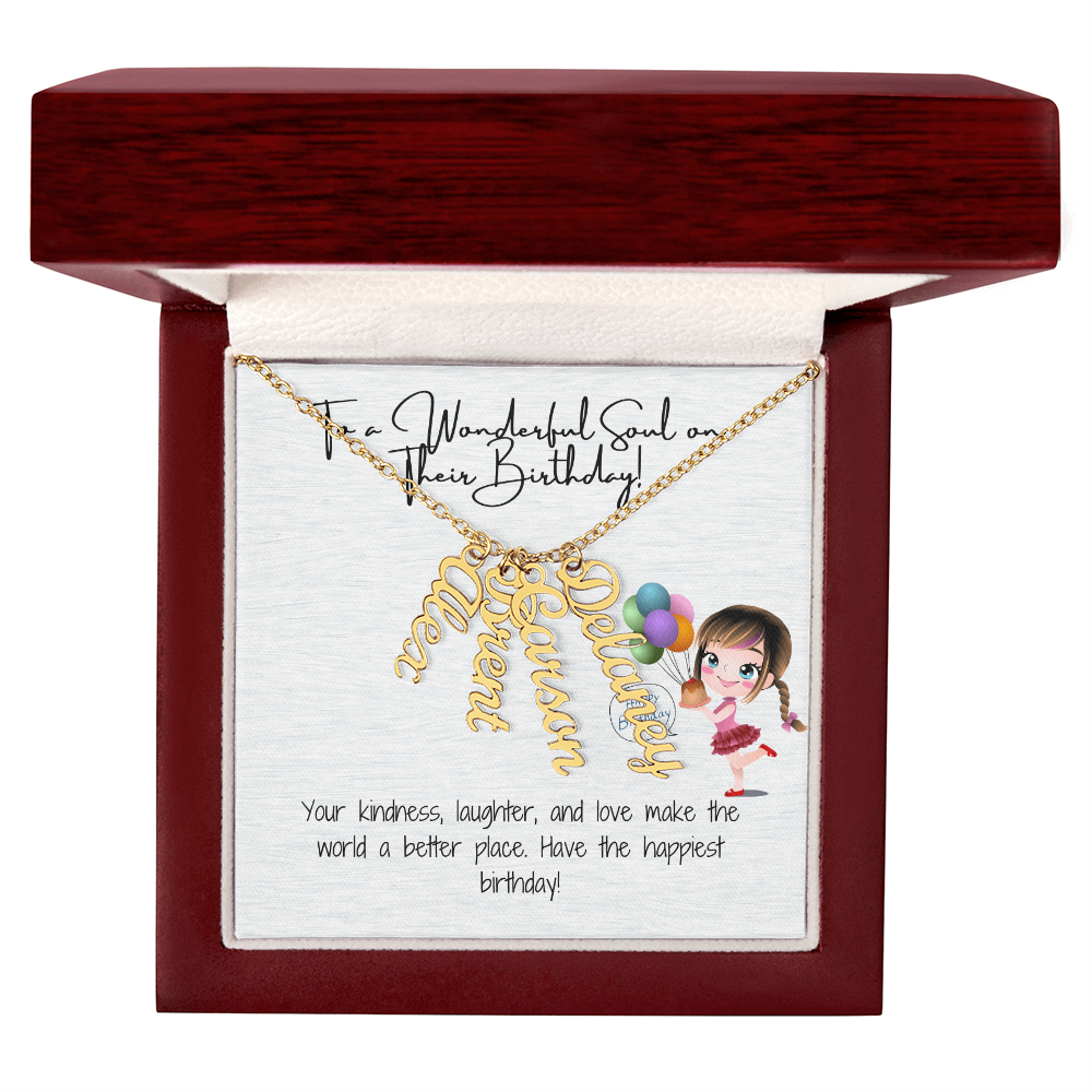 Birthday Happiness Necklace