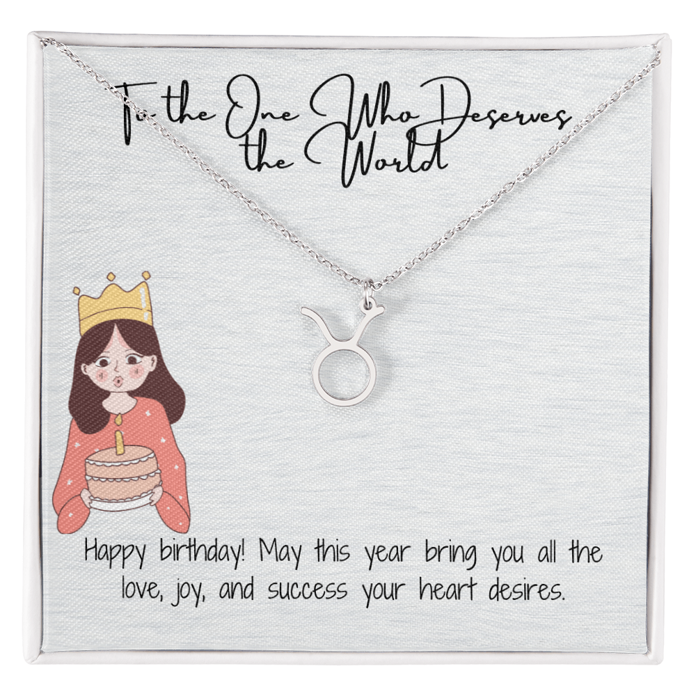 "Radiance Birthday Necklace"