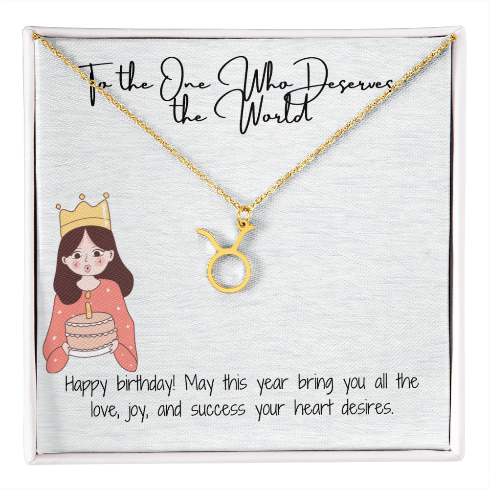 "Radiance Birthday Necklace"