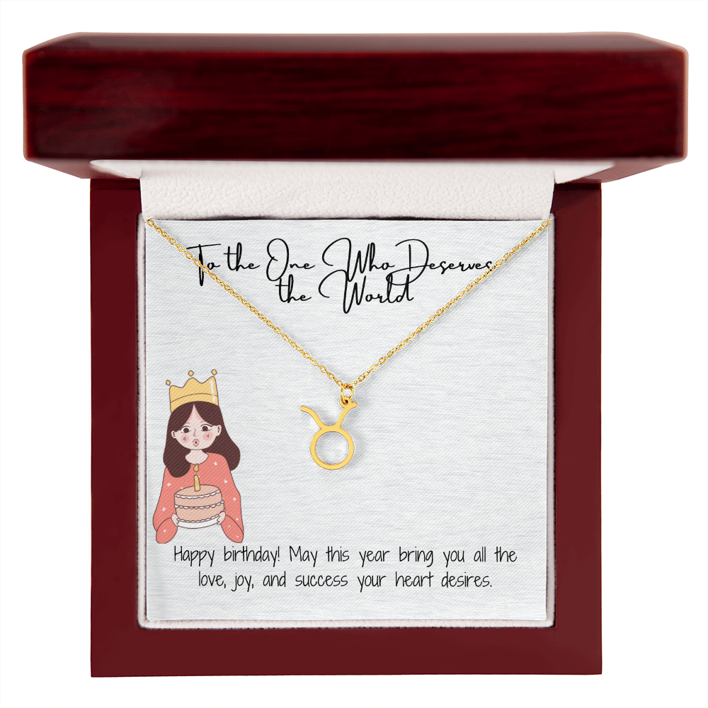 "Radiance Birthday Necklace"